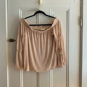 Off Shoulder Boho Top